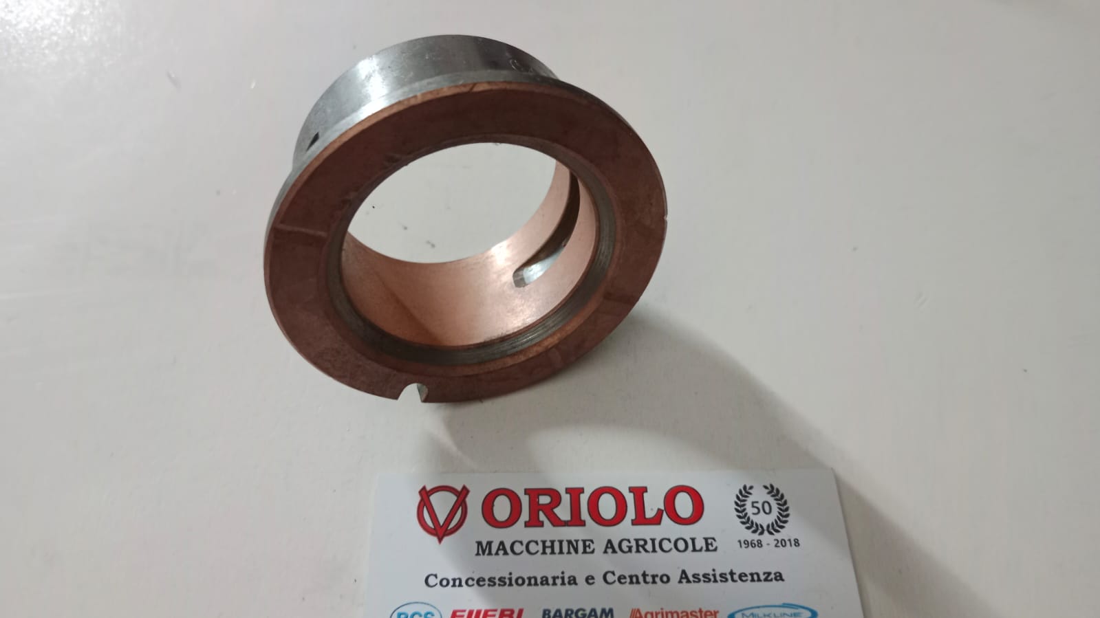 BRONZINA PER MOTORE LOMBARDINI D. INT. 45 mm D. EST. 57 mm SP 30 mm